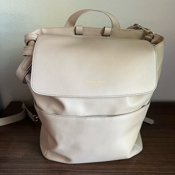 Mina Baie Bags Mina Baie Kinney Diaper Bag Sand Full Size Poshmark